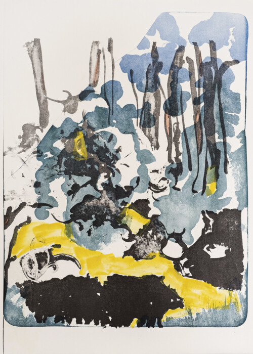 AUGUST
Deborah S. Phillips:
Herde im Wald, 2020
Lithografie