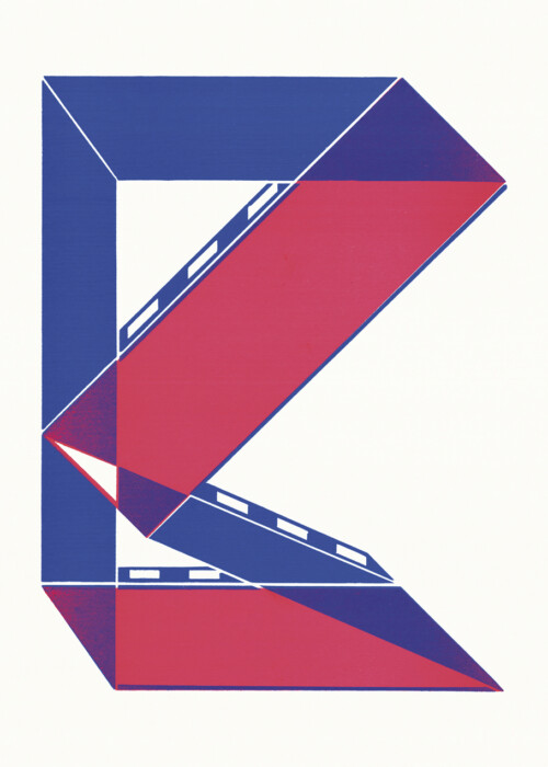 SEPTEMBER
Christopher Sage:
Glyphic; communing with the dead, Non-Binary, 2020
Holzschnitt